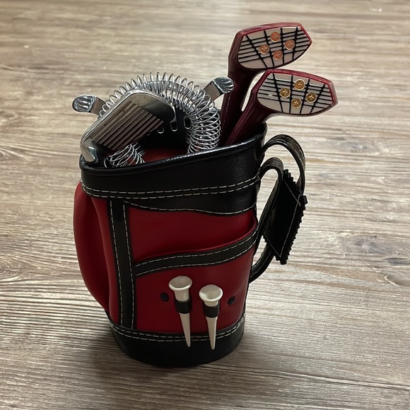 Dining Vintage Golf Themed Bar Essentials Set Poshmark